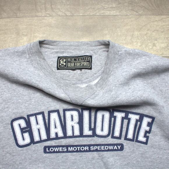 Charlotte Motor Speedway Sweatshirt XL Crewneck Gear For Sports Nascar - Picture 2 of 5